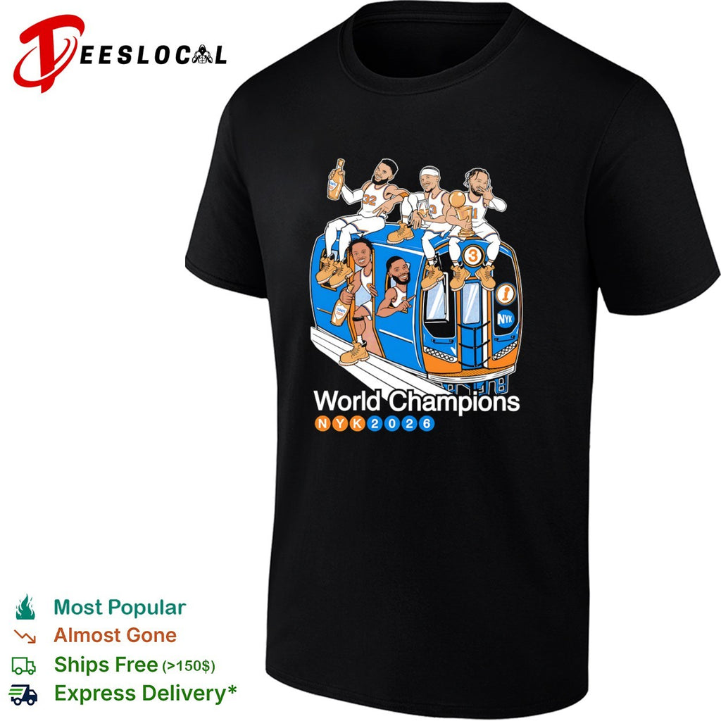 New York Knicks NYK World Champions shirt