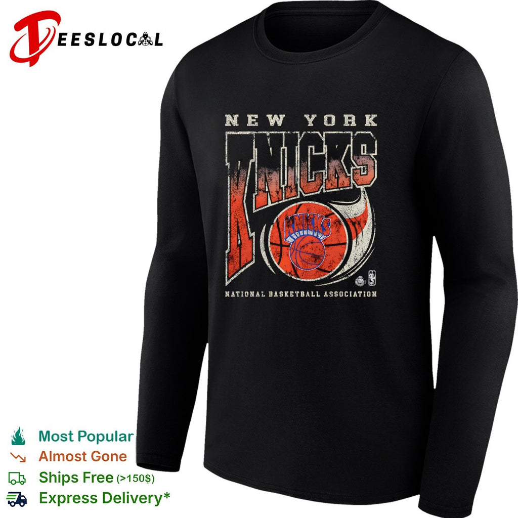 New York Knicks National Basketball Association official team logo basketball shirt