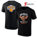 New York Knicks New York city will never die Knicks in 5 bird and mouse shirt