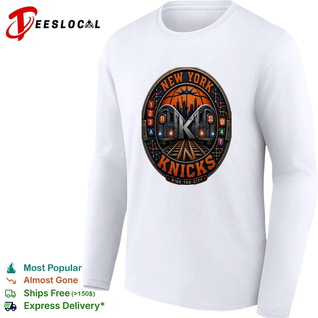 New York Knicks Ride the City Subway shirt