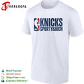 New York Knicks Sporty and Rich bold emblem horizontal logo art shirt