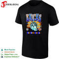 New York Knicks Statue of Liberty face bold arch NWOK text shirt