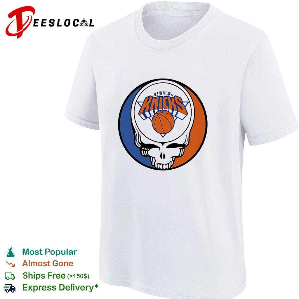 New York Knicks Steal Your Face Skull Rock Basketball Mashup Finals 2026 shirt