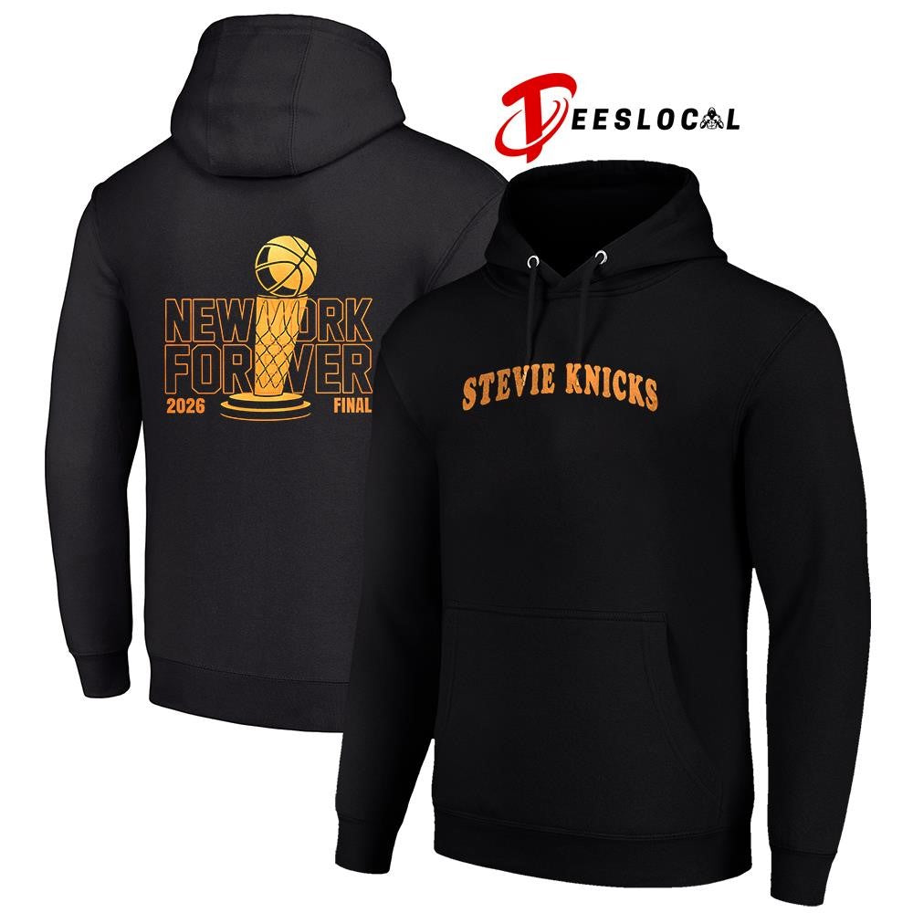 New York Knicks Stevie Knicks forever Taylor wear trophy shirt