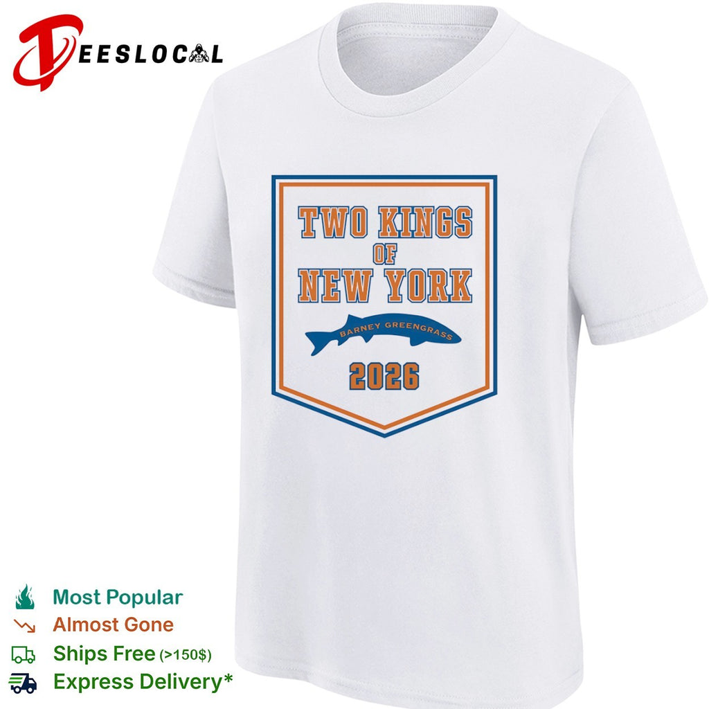 New York Knicks Two Kings of New York 2026 shirt