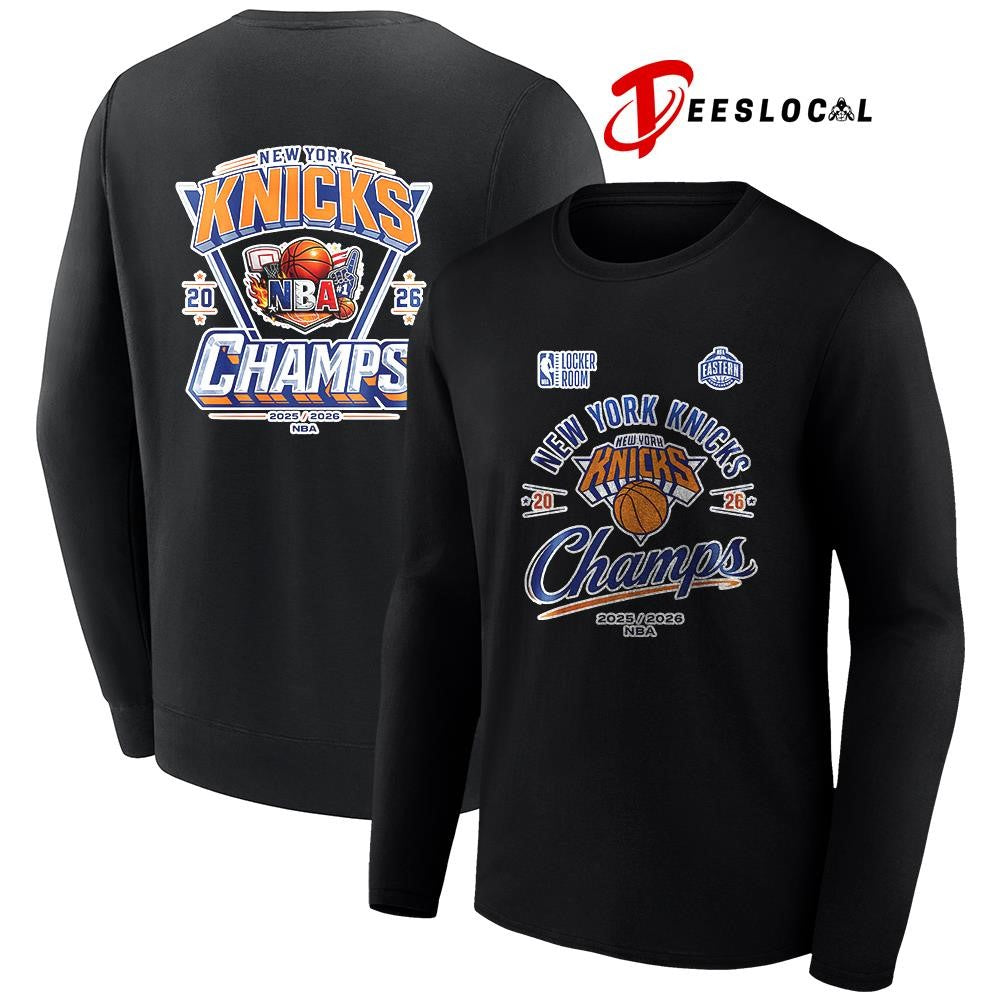 New York Knicks champs graphic logo shirt