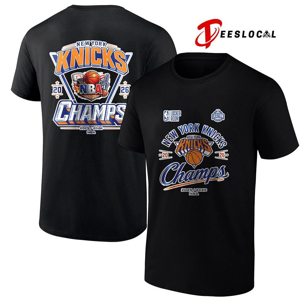 New York Knicks champs graphic logo shirt