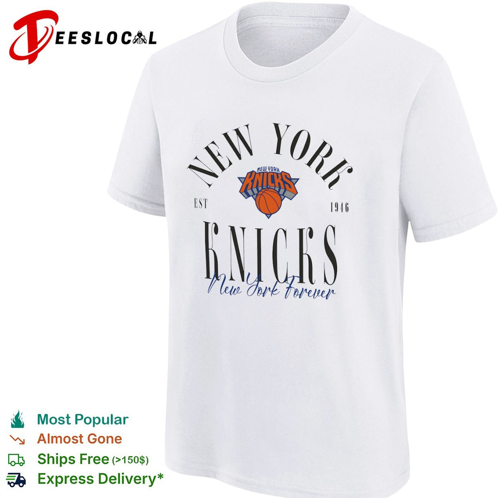 New York Knicks est 1946 New York Forever basketball shirt