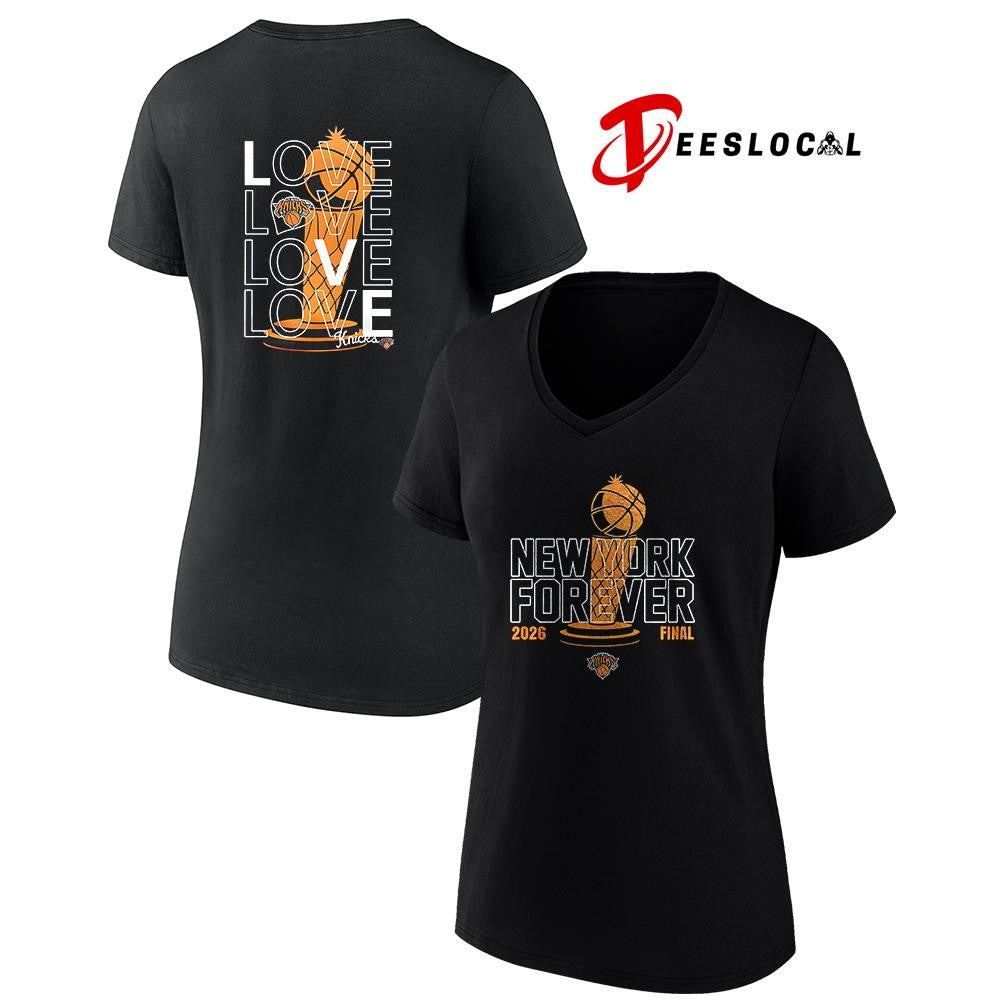 New York Knicks forever love repeat trophy shirt