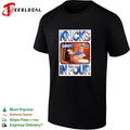 New York Knicks in four sweep broom advertisement parody shirt