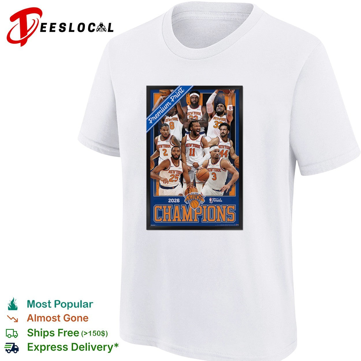 New York Knicks legends 2026 Champions Finals shirt