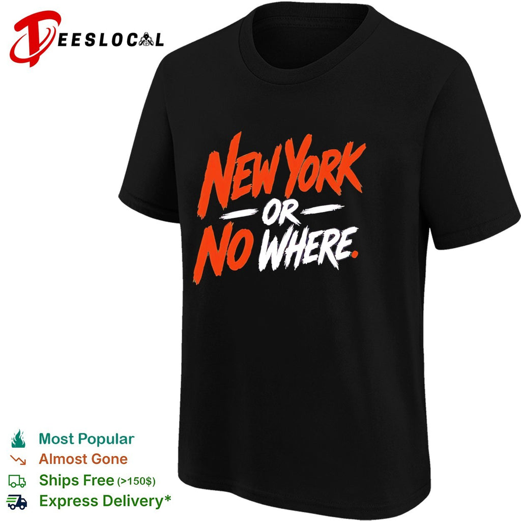 New York Knicks or no wheres vintage shirt