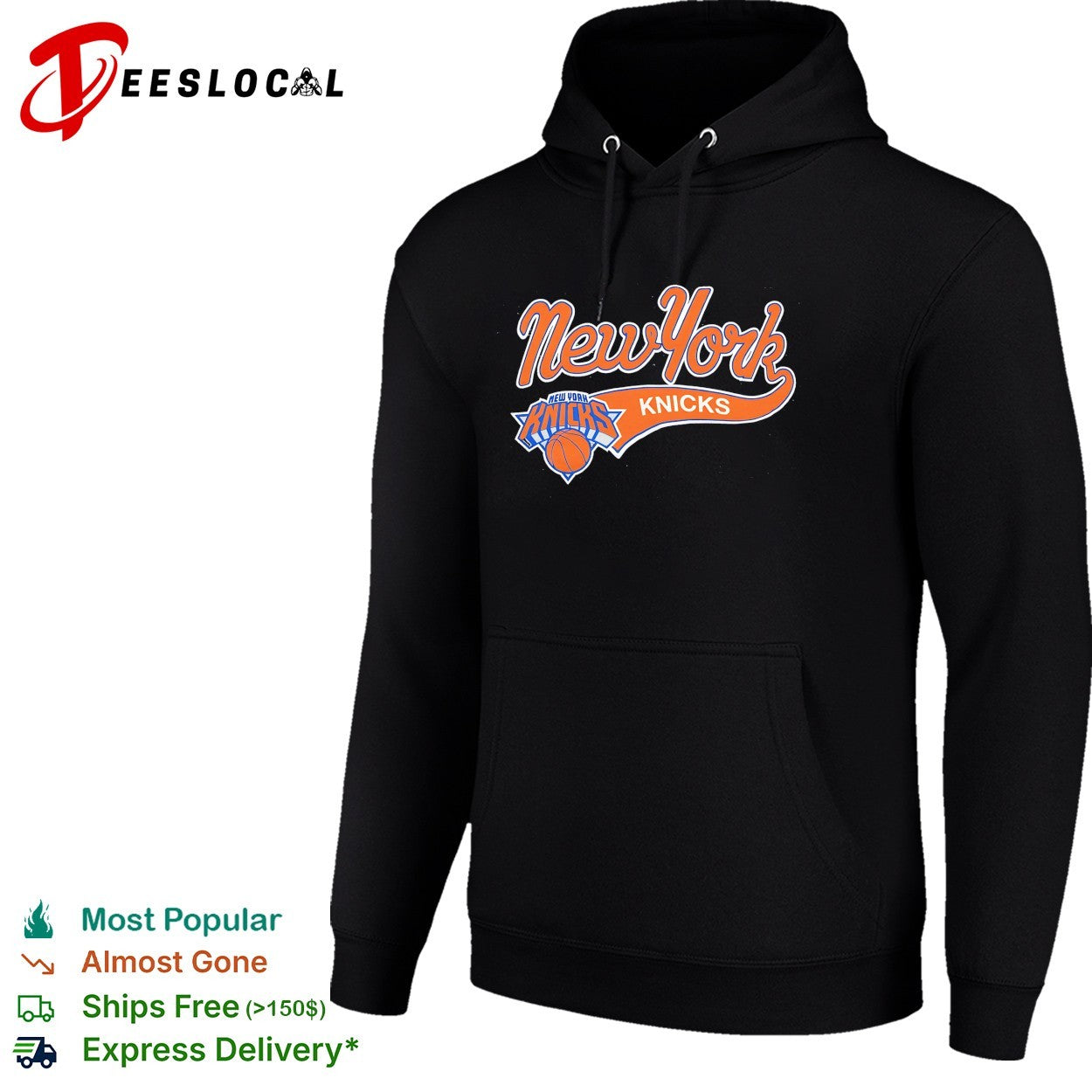 New York Knicks script logo vintage shirt