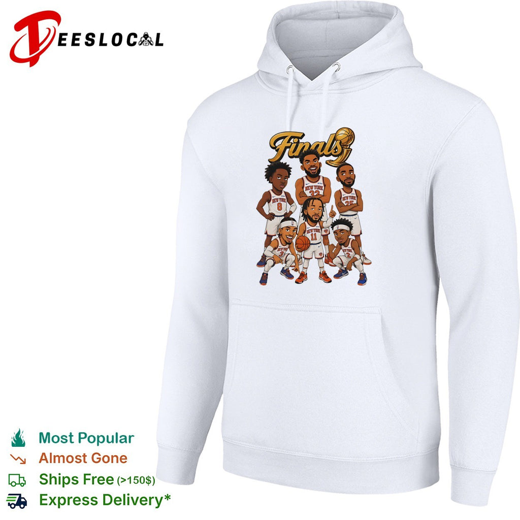 New York Knicks team Finals NBA Cartoon shirt