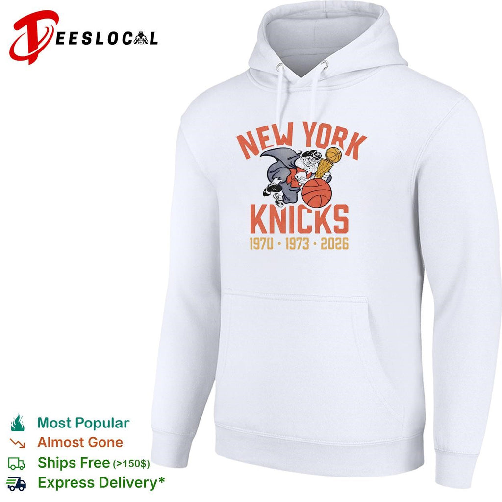 New York Knicks vintage wizard king trophy poster shirt