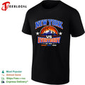 New York Knicks vs Everybody est 1946 Basketball City Skyline shirt