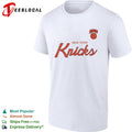 New York Knicks wordmark script badge shirt