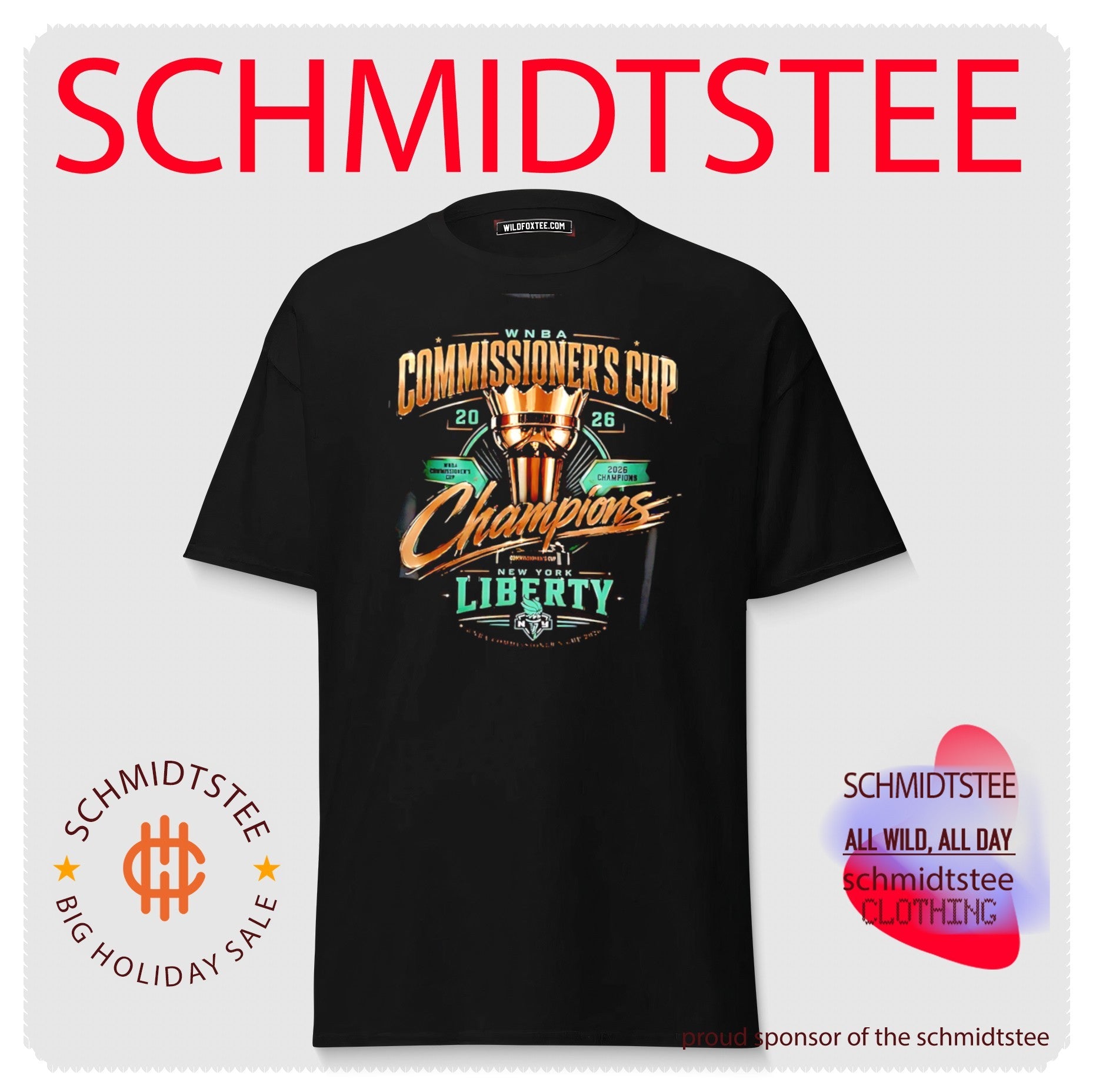 New York Liberty Basketball 2026 Commissioner’s Cup Champs WNBA shirt