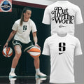 New York Liberty Sabrina Ionescu 2026 Put In The Work Hoodie T-Shirt