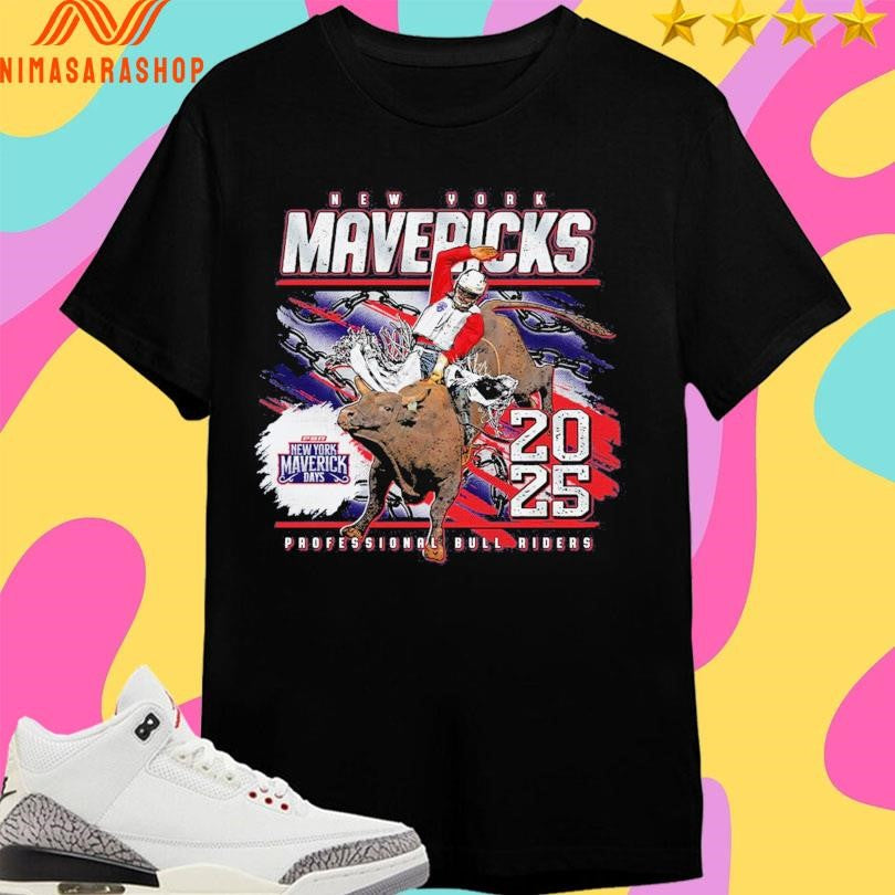New York Mavericks 2025 Event Professional Bull Riders Shirts