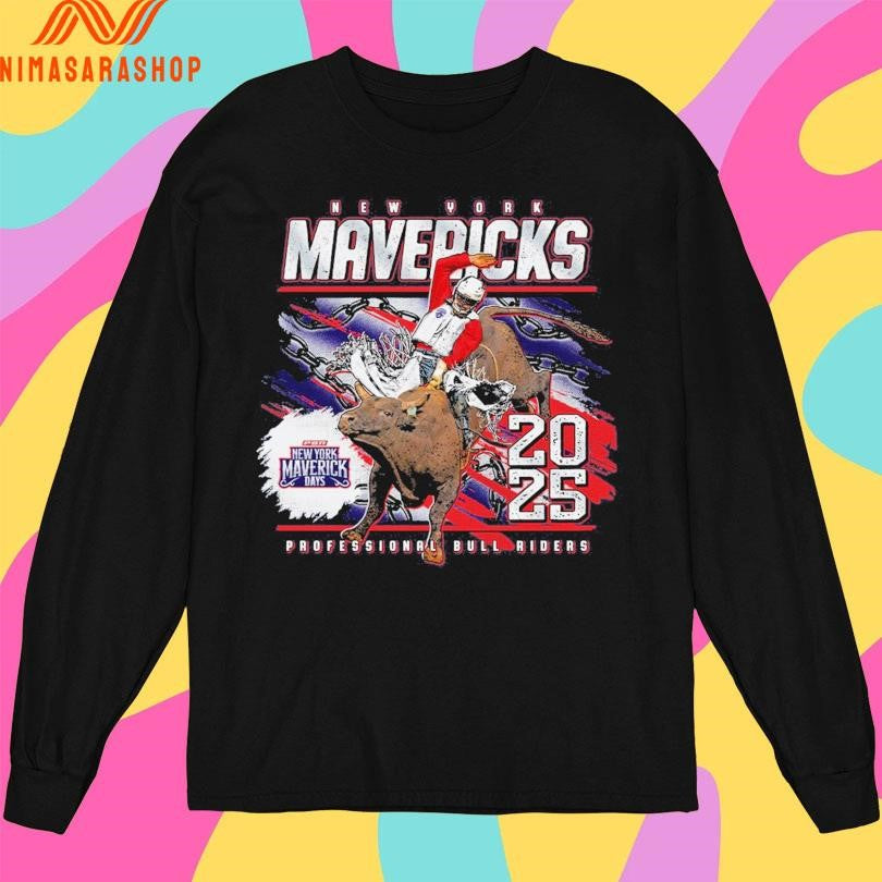 New York Mavericks 2025 Event Professional Bull Riders Shirts