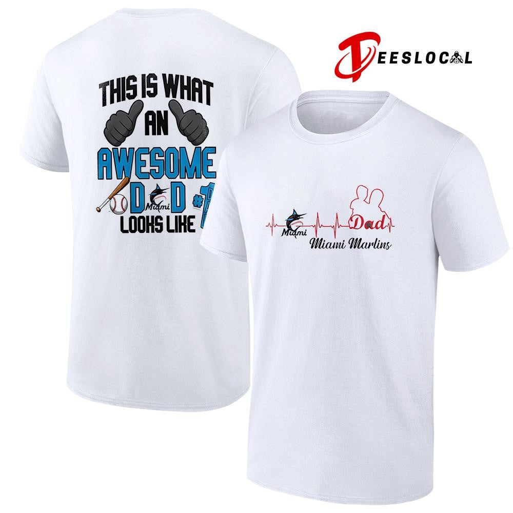New York Mets Father Day this is what an awesome dad looks like shirt