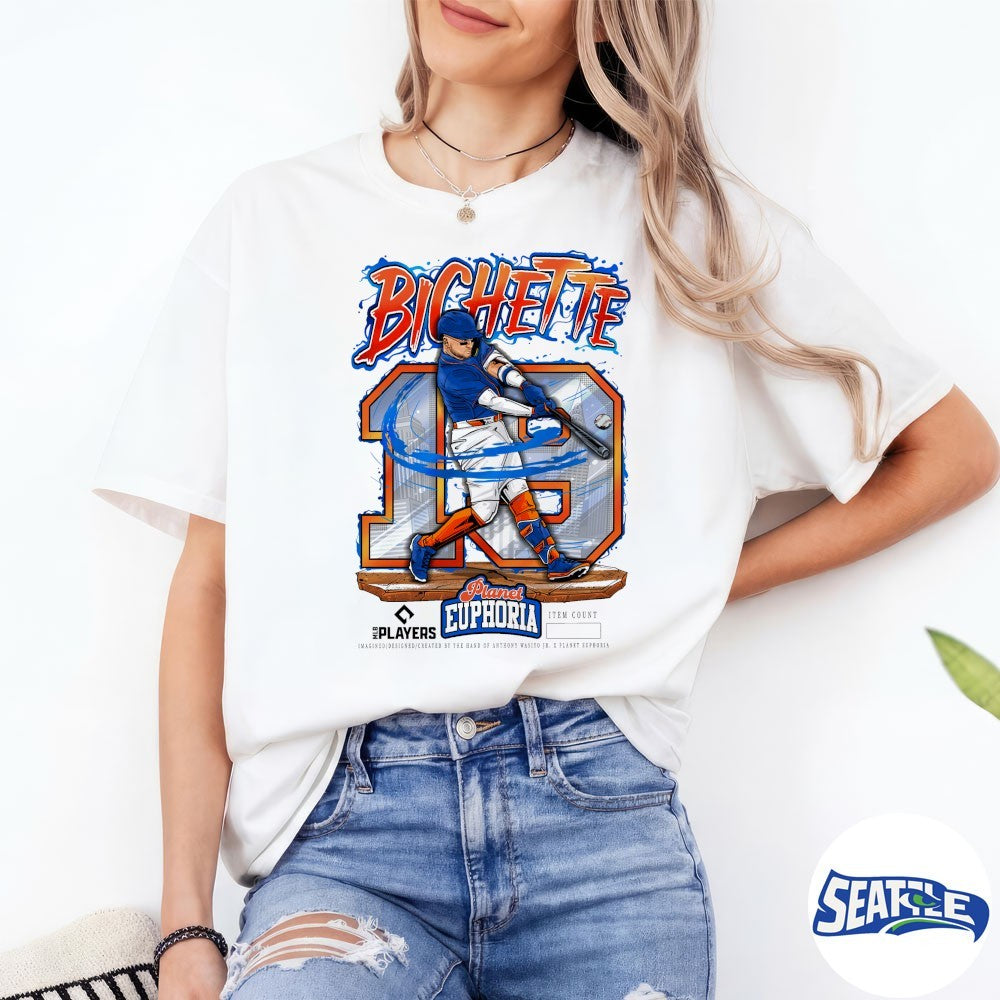 New York Mets MLB 2026 Bo Bichette Planet Euphoria Art shirt