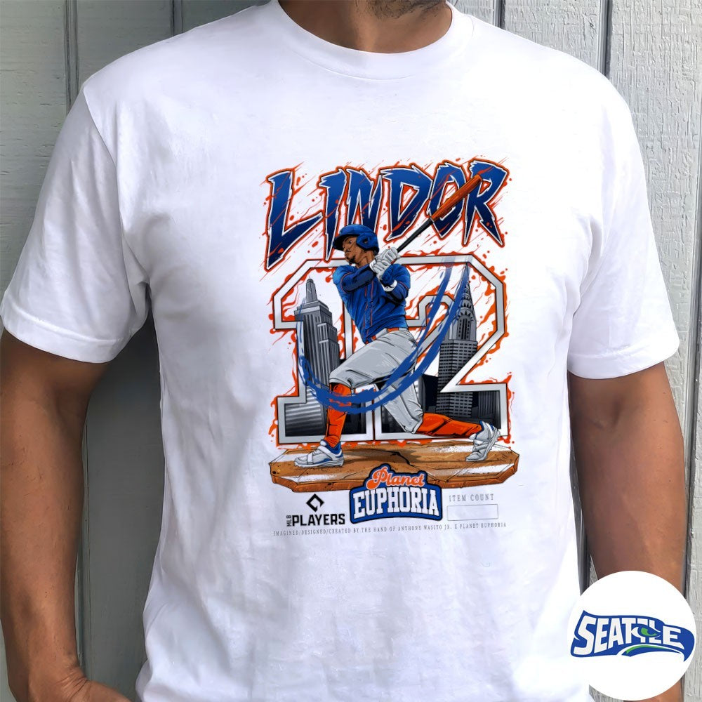 New York Mets MLB 2026 Francisco Lindor V2 Planet Euphoria Art shirt