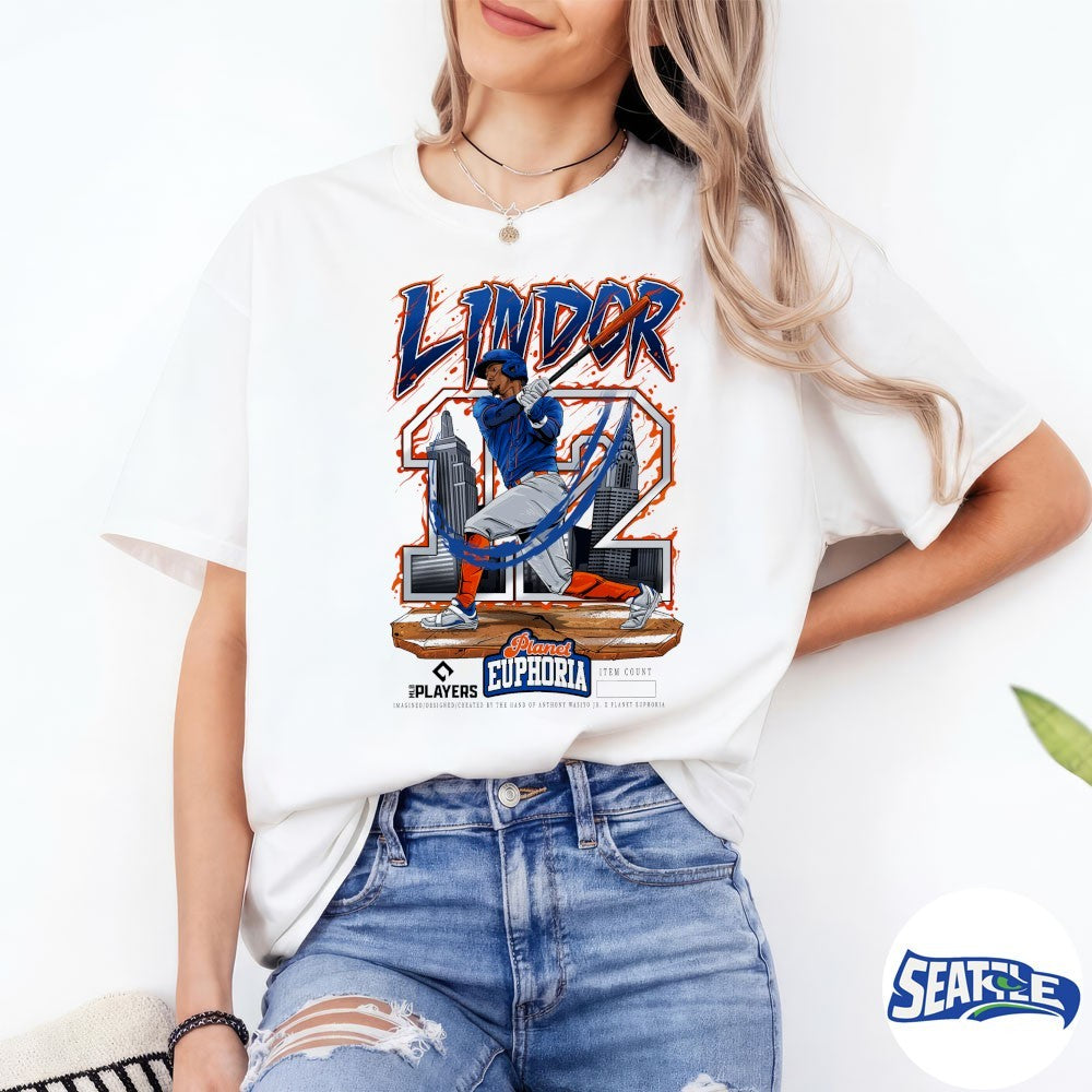 New York Mets MLB 2026 Francisco Lindor V2 Planet Euphoria Art shirt