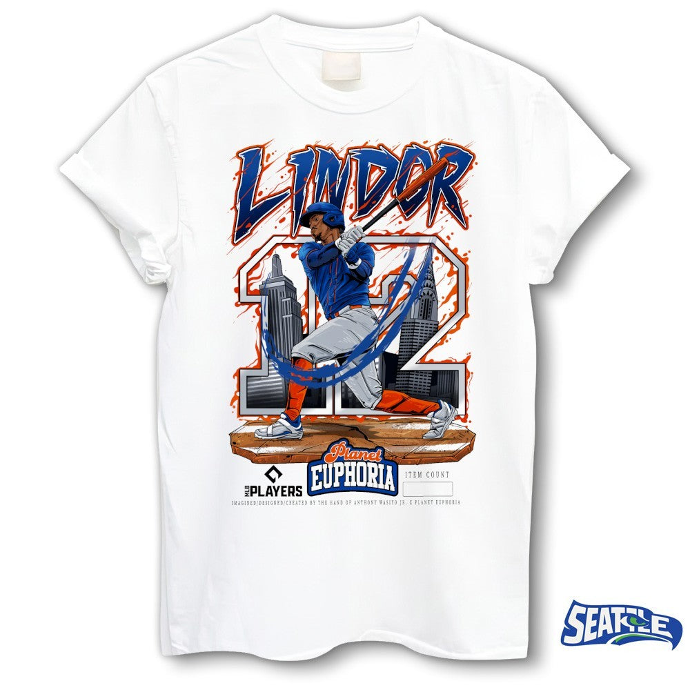 New York Mets MLB 2026 Francisco Lindor V2 Planet Euphoria Art shirt