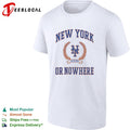 New York Mets Queens or Nowhere shirt