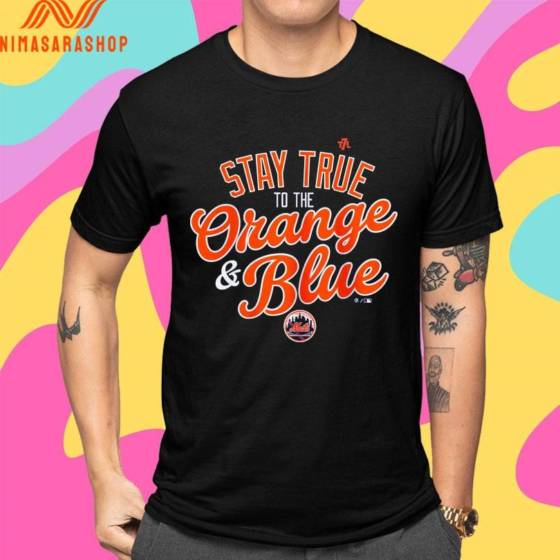 New York Mets Stay True To The Orange And Blue Shirts