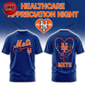 New York Mets x Healthcare Appreciation Night 2026 Celebration Two Sided Shirt