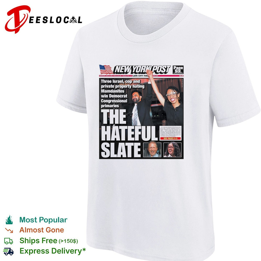 New York Post the hateful slate cover shirt