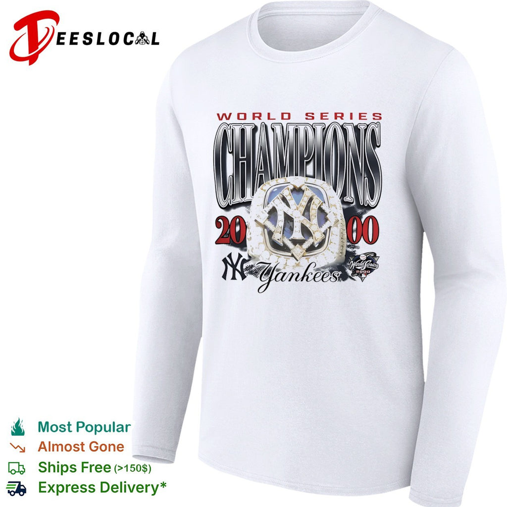 New York Yankees 2000 World Series Champions Ring shirt