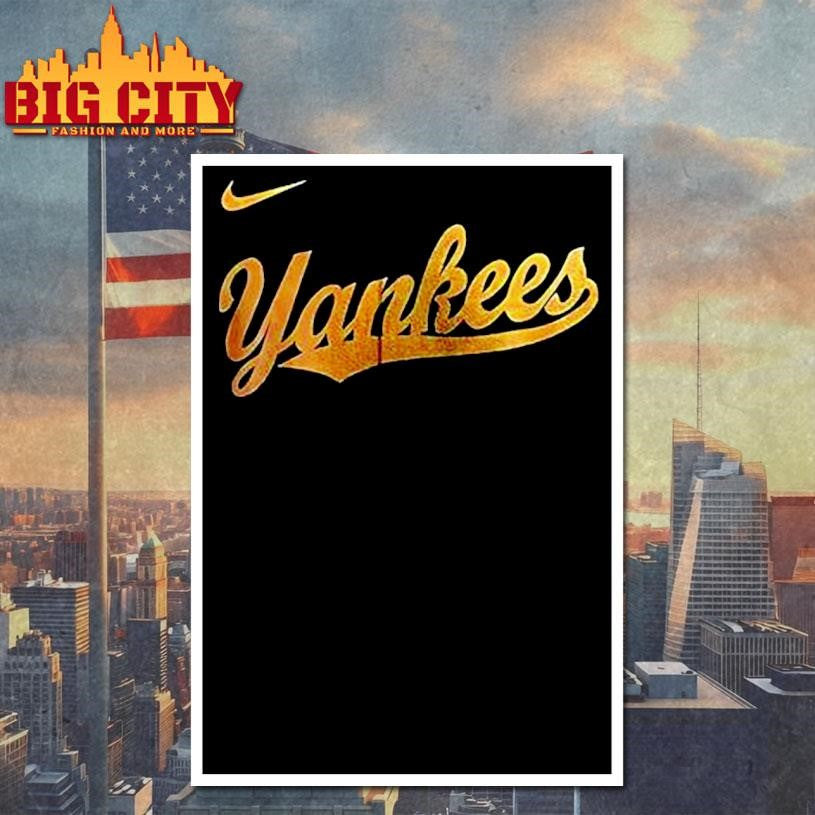 New York Yankees Hamilton Yankees All Rise Logo Shirt