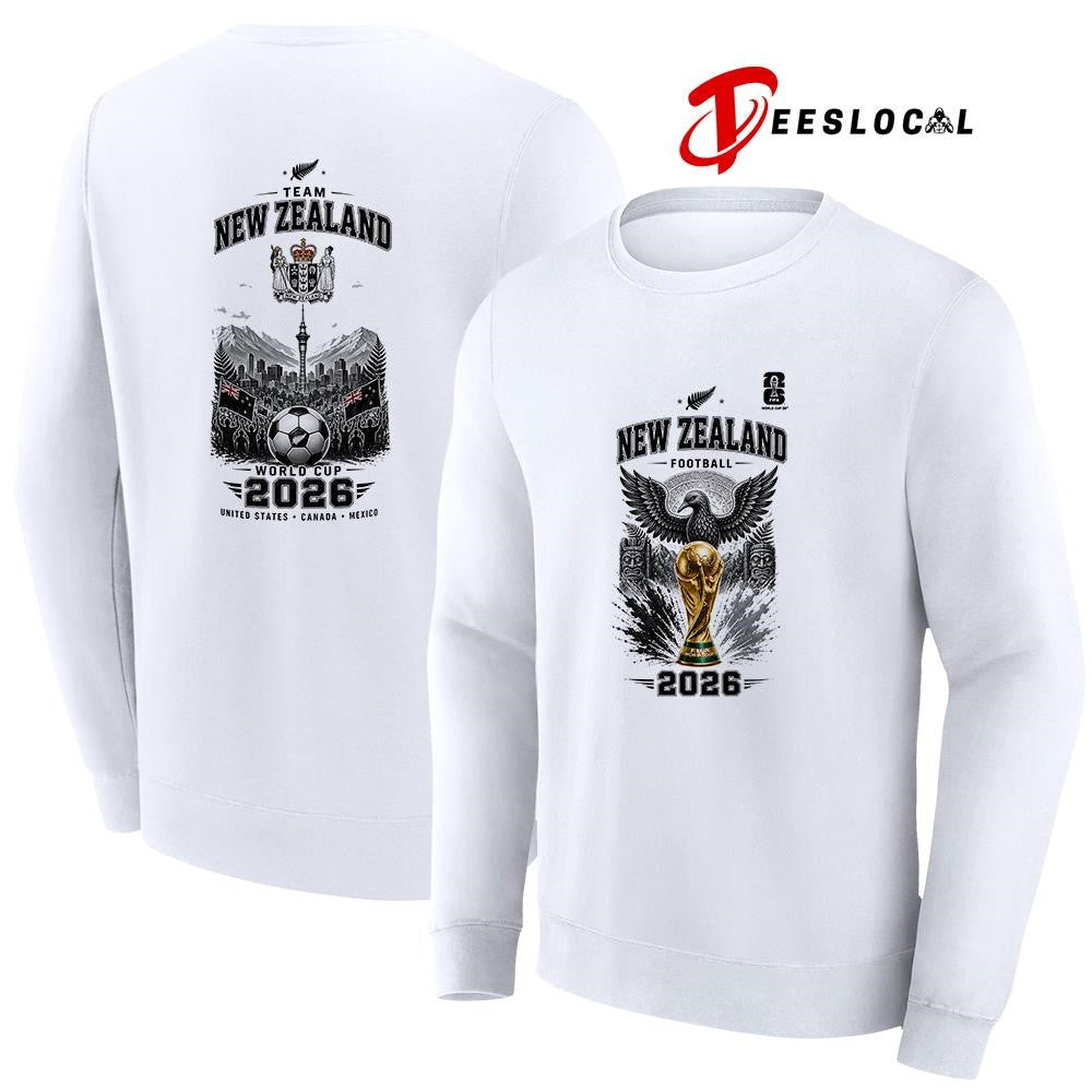 New Zealand World Cup trophy graphic shirt