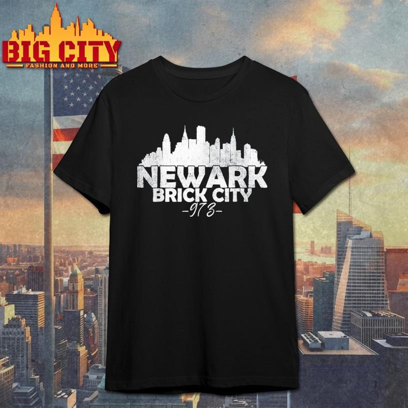 Newark New Brick City Skyline Shirt