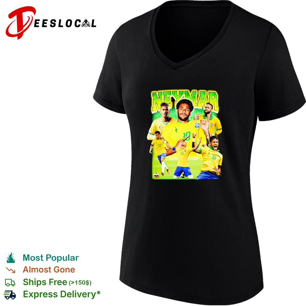 Neymar Brazil collage shirt