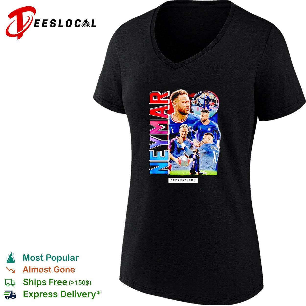 Neymar PSG dreamathon shirt