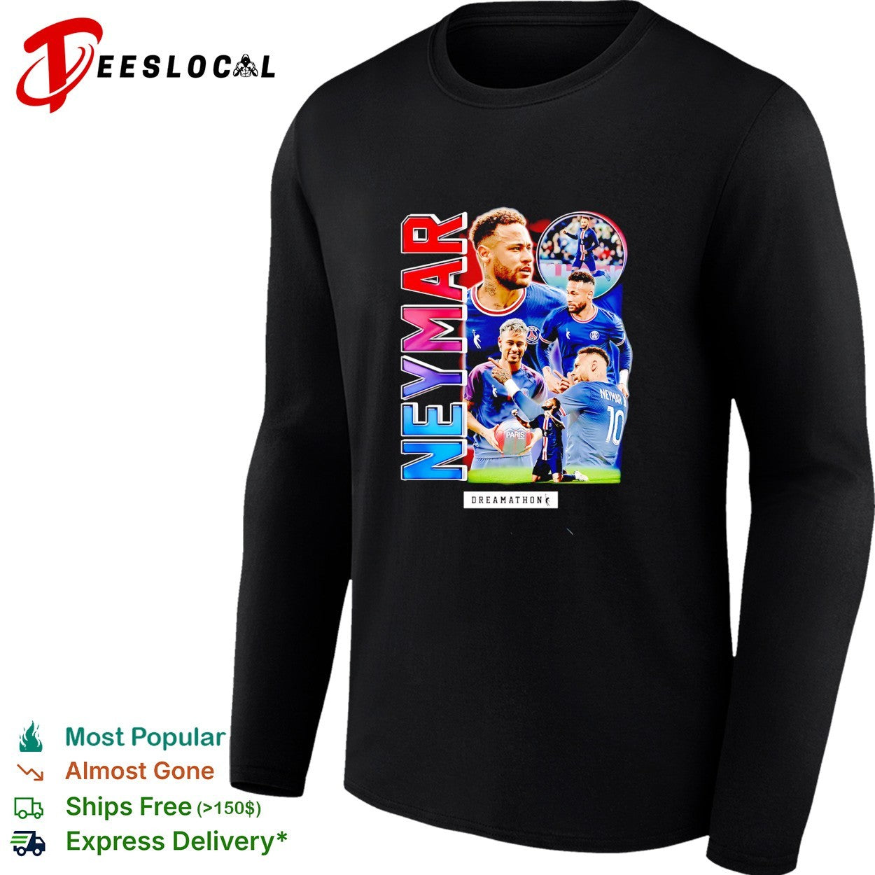 Neymar PSG dreamathon shirt