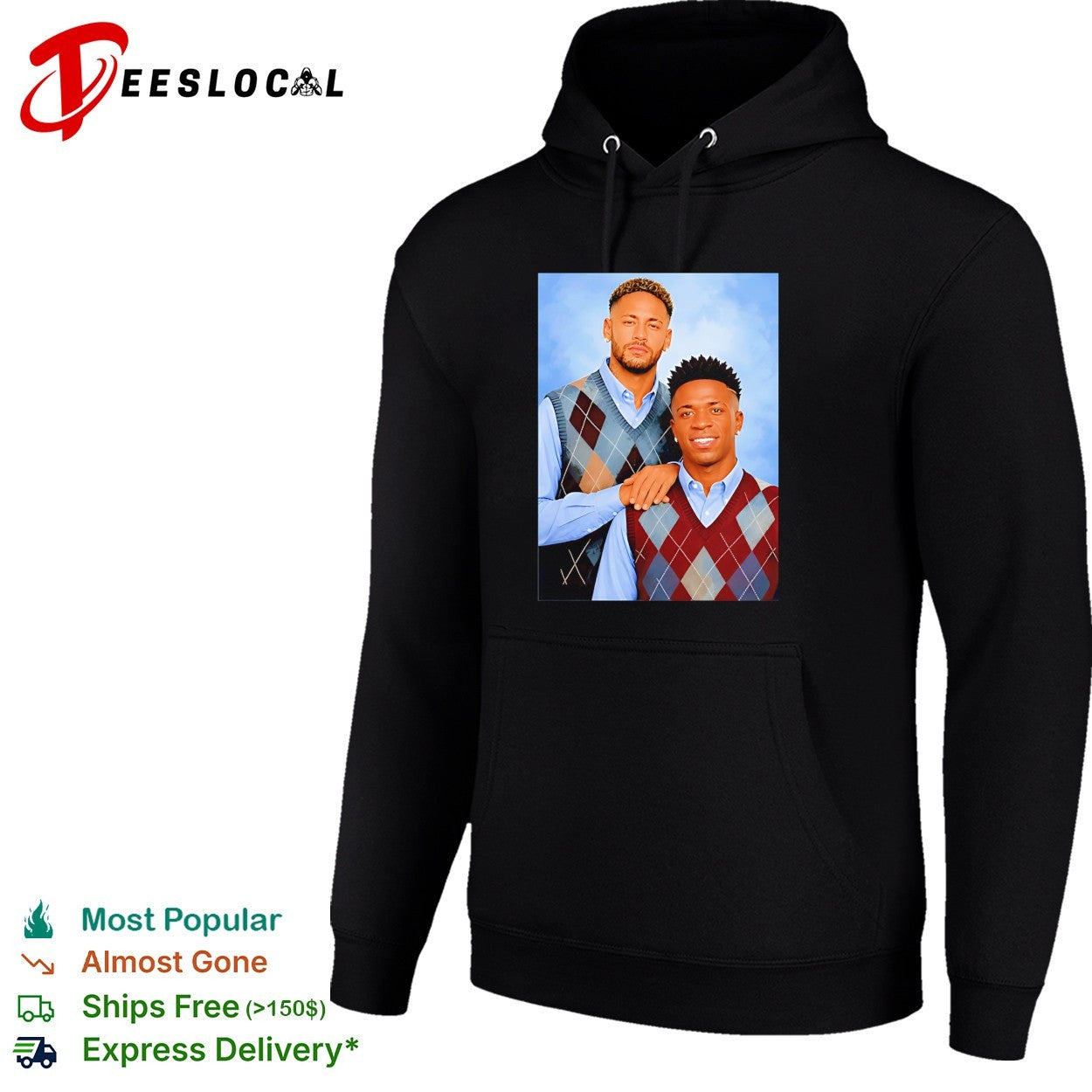 Neymar and Vinicius Junior Brazil National Football Team 2026 step brothers shirt