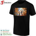 New York Knicks players Renaissance Baroque painting classical art framed shirt