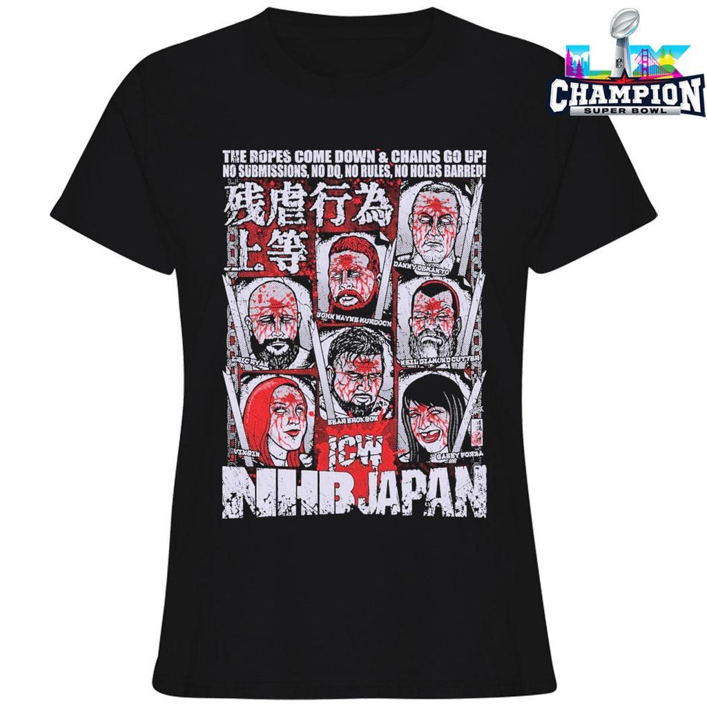 Nhb Japan The Ropes Come Down And Chains Go Up Shirt