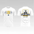 Nice 2026 Notre Dame Football Lou Holtz The Fighting Irish 2026 Notre Dame Football Lou Holtz 1937 – 2026 Signature Logo Two Sided Shirt