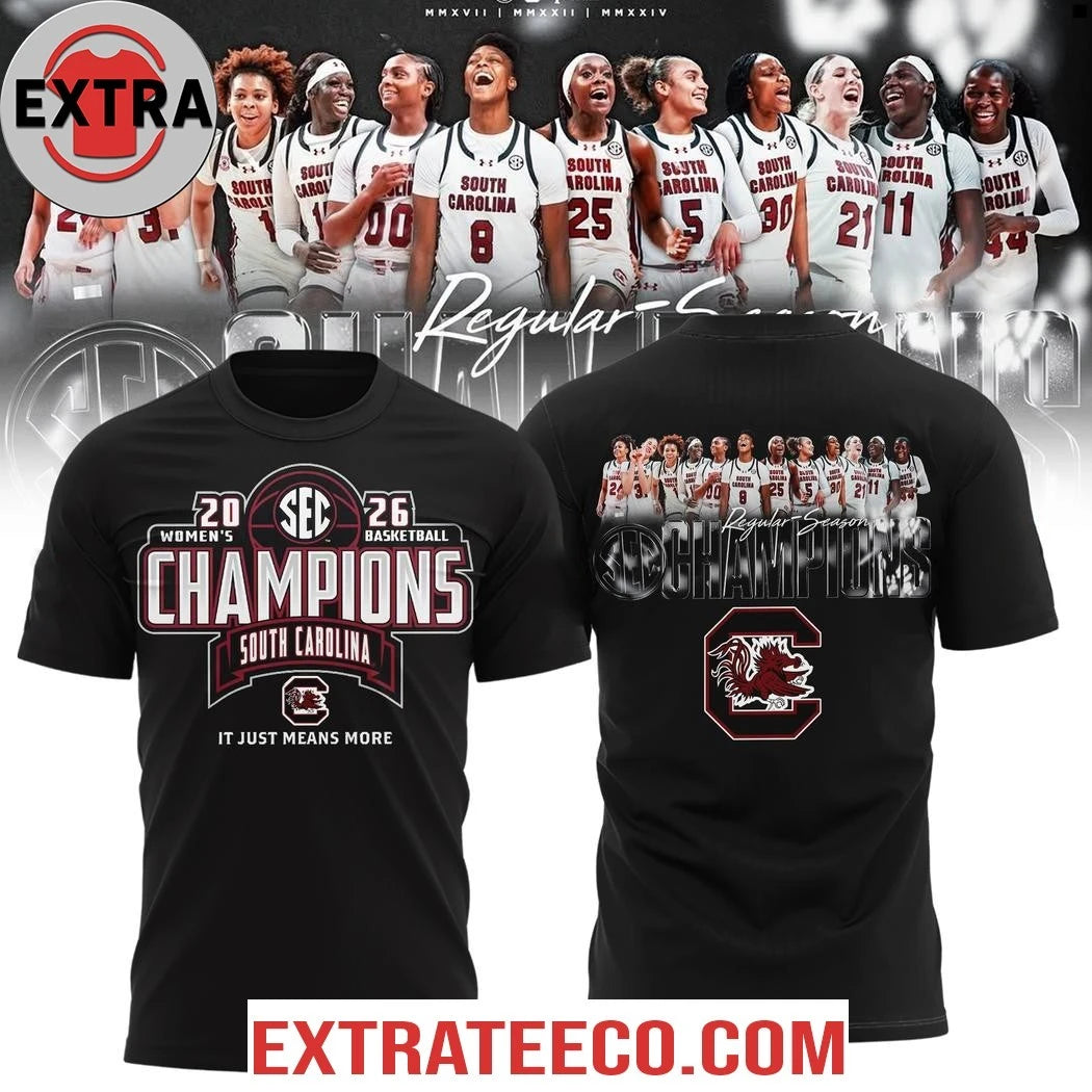 Nice 2026 Women’s Basketball Champions South Carolina Gamecocks It Just Means More Two Sided Hoodie Shirt