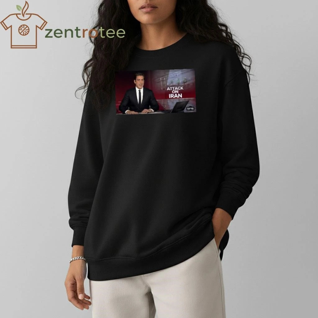Nice ABC News Attack on Iran tee