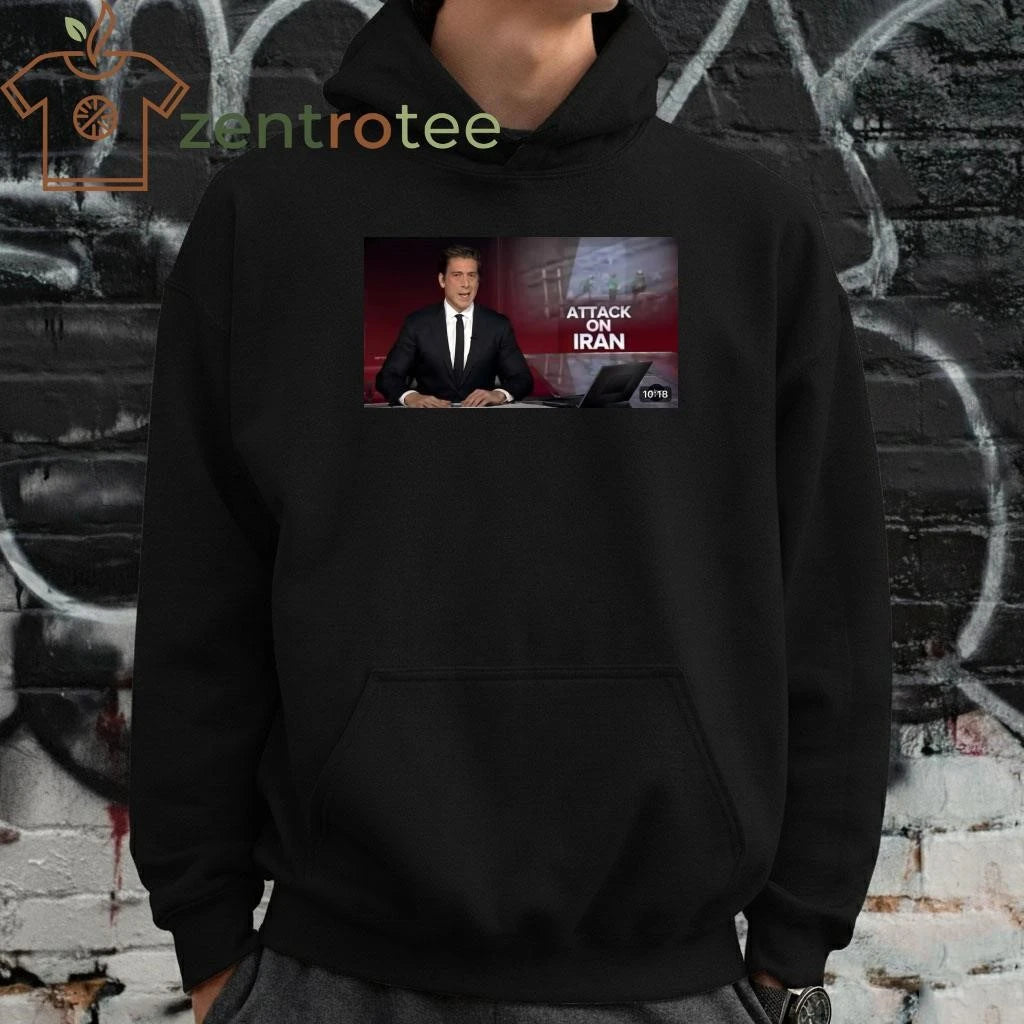 Nice ABC News Attack on Iran tee