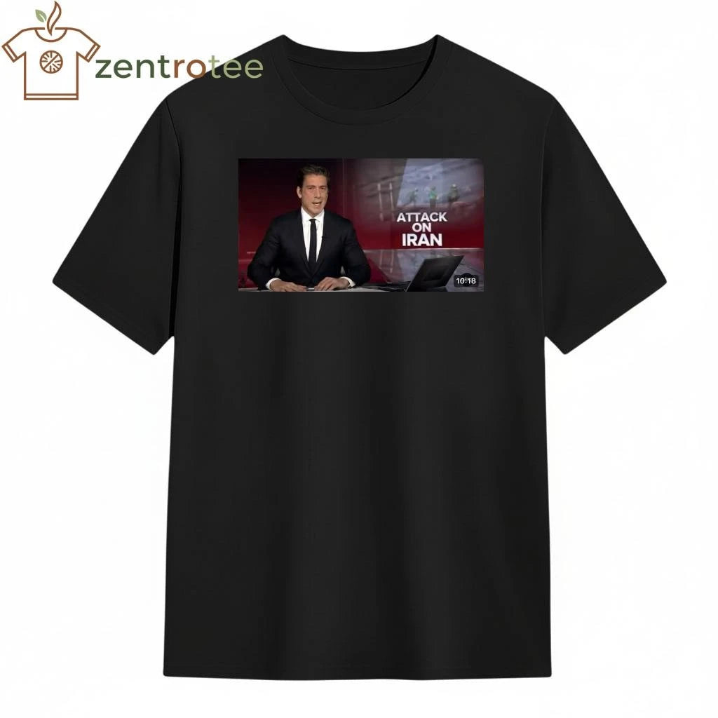 Nice ABC News Attack on Iran tee