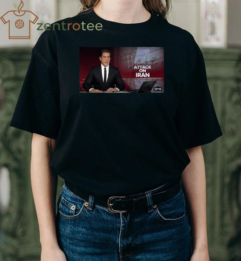 Nice ABC News Attack on Iran tee